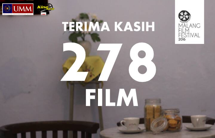 278 Film Pendek Bersaing di Malang Film Festival 2016