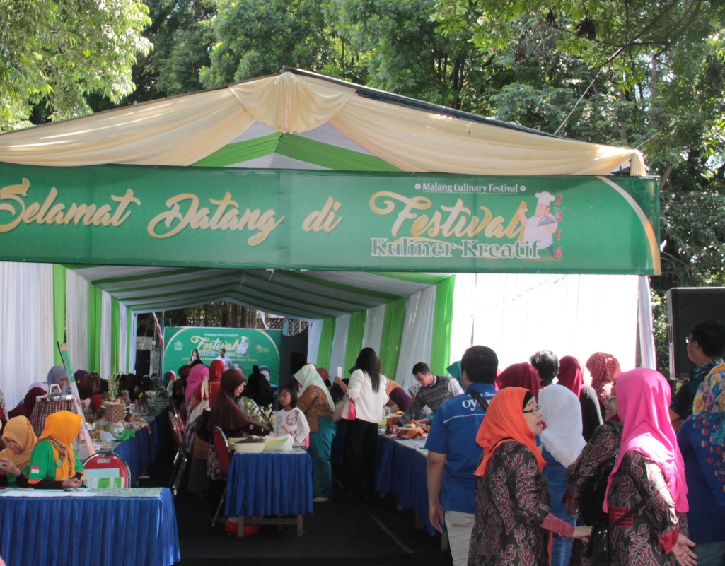 Festival Kuliner Kreatif dalam rangkaian ICCC