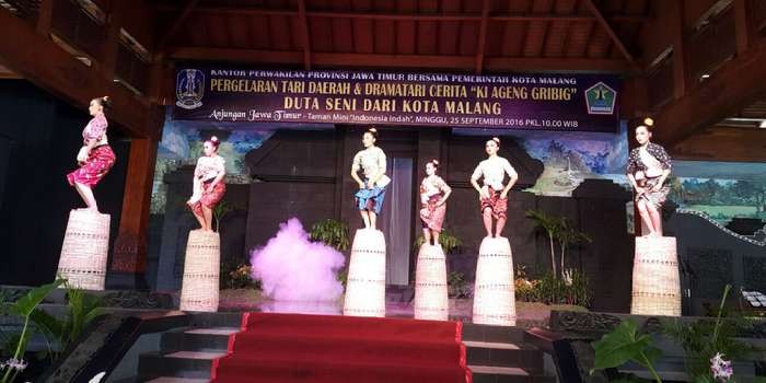 Tarian Ki Ageng Gribig dari Kota Malang Ramaikan Even di TMII