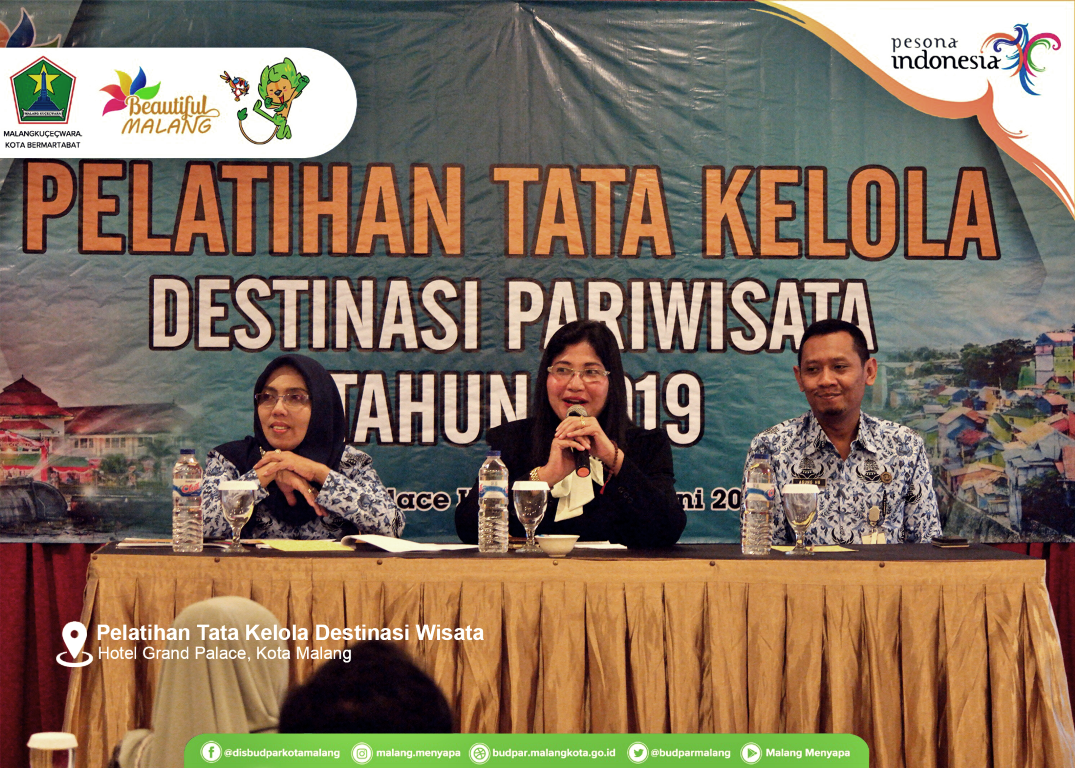 Pelatihan Tata Kelola Destinasi Pariwisata 2019