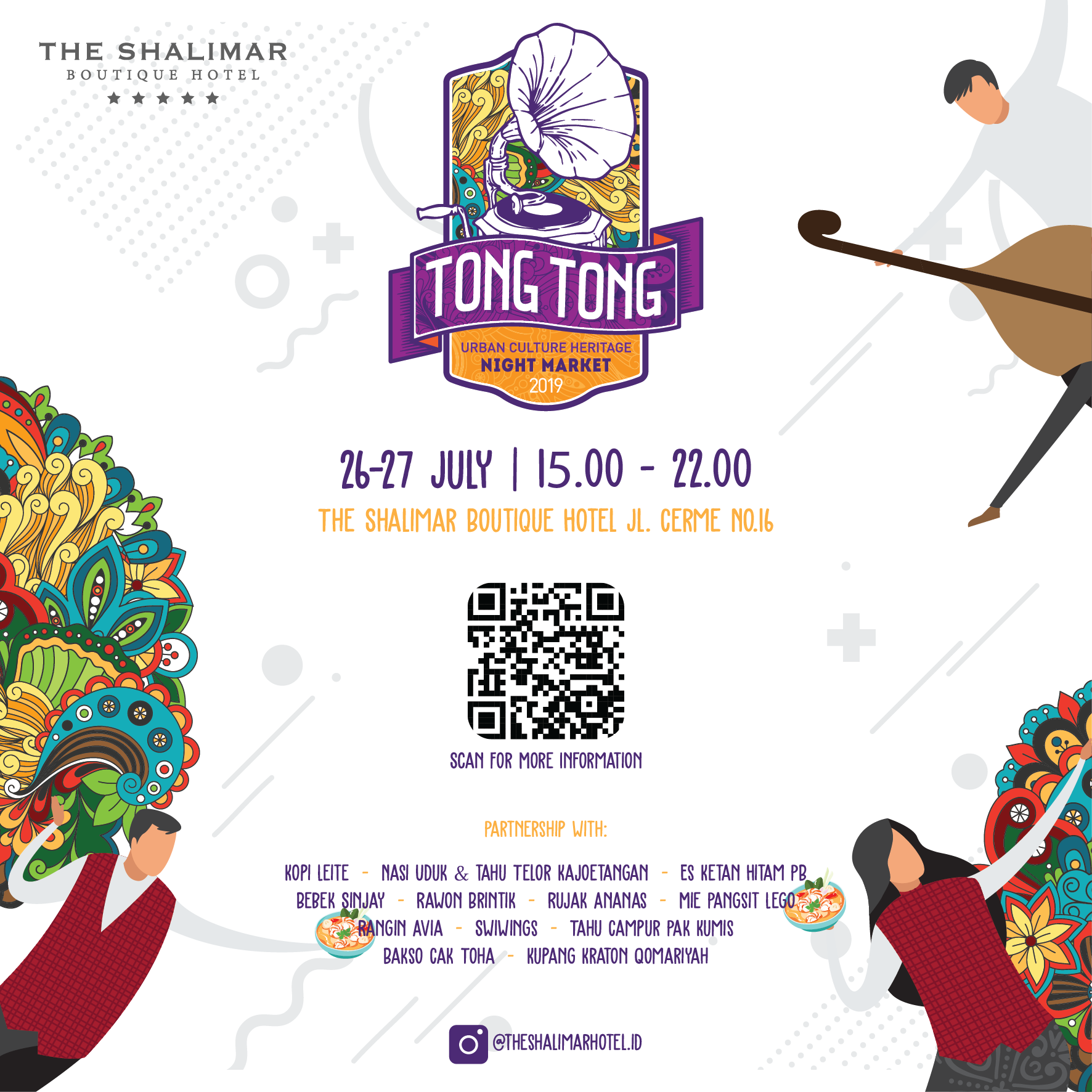 Tong Tong Night Market 2019 / The Shalimar Hotel / 26-27 Juli 2019