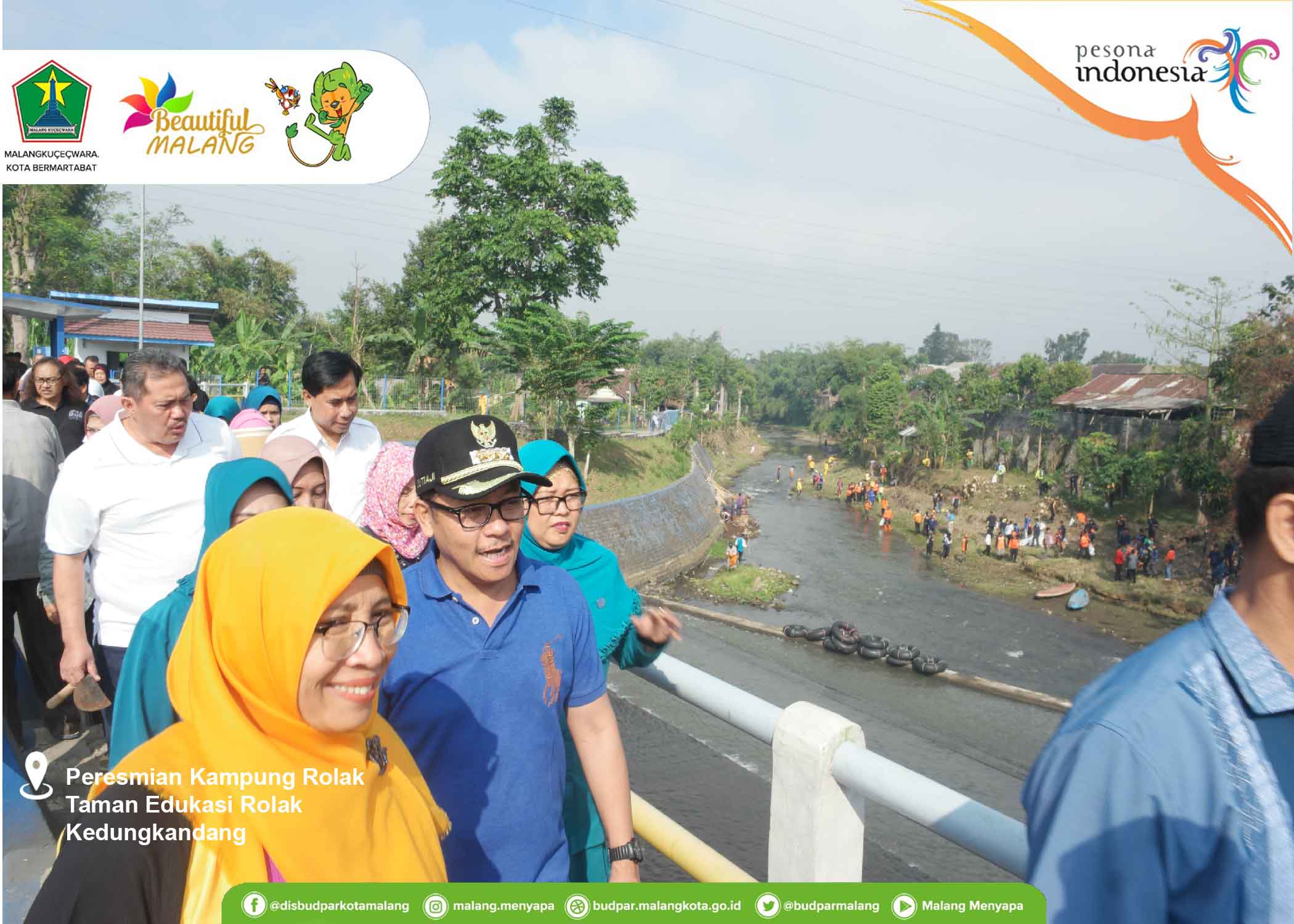 Peresmian Kampung Rolakku Indah