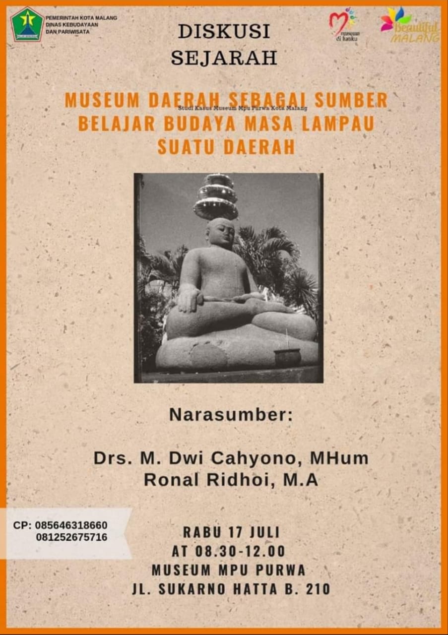 Diskusi Sejarah / Museum Mpu Purwa / 17 Juli 2019