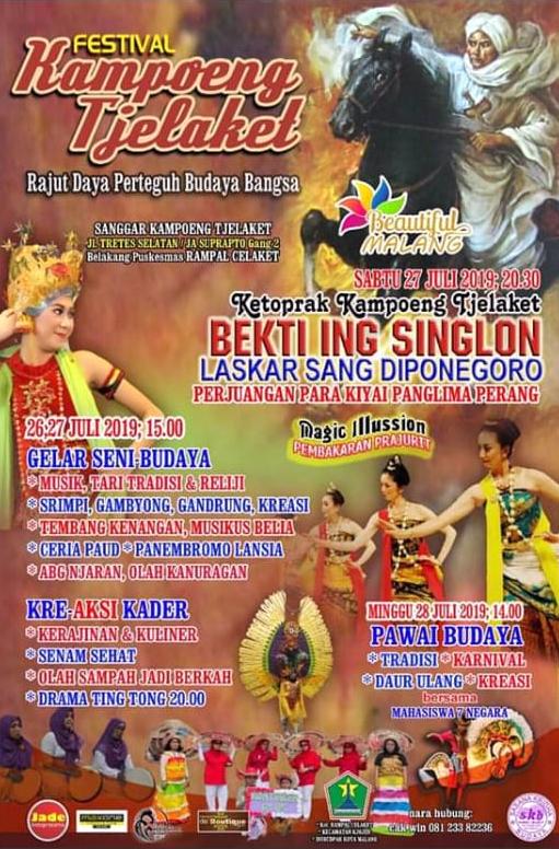 Festival Kampoeng Tjelaket / Kampoeng Tjelaket / 26 – 28 Juli 2019