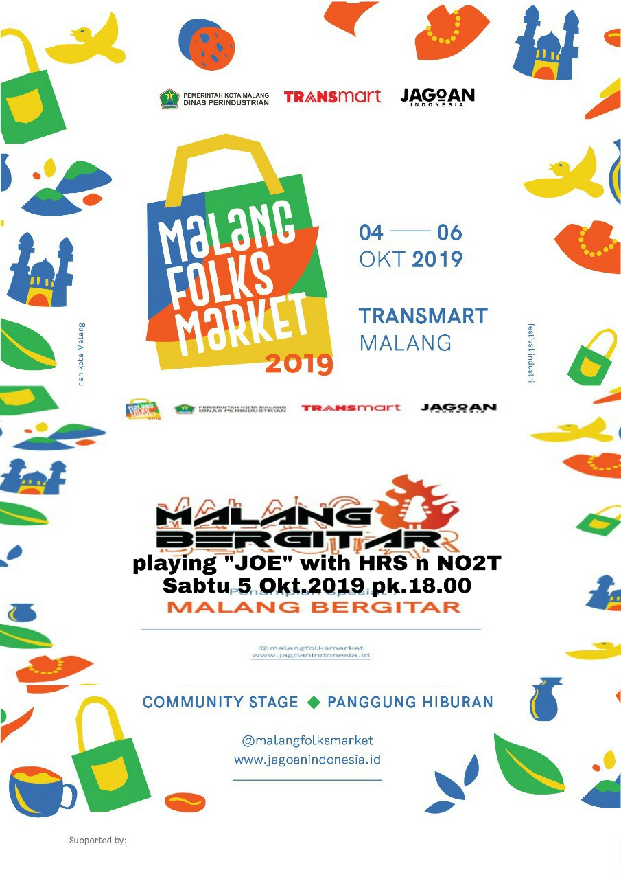 Malang Folks Market / Transmart MX / 4 – 6  Oktober 2019