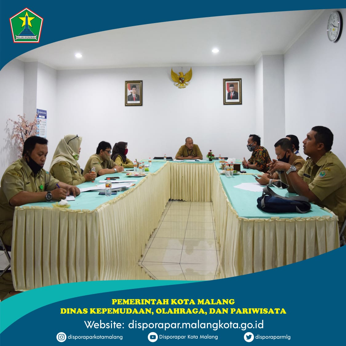 Rapat Pembahasan Tower Yang Berada di Area Stadion Gajayana Kota Malang