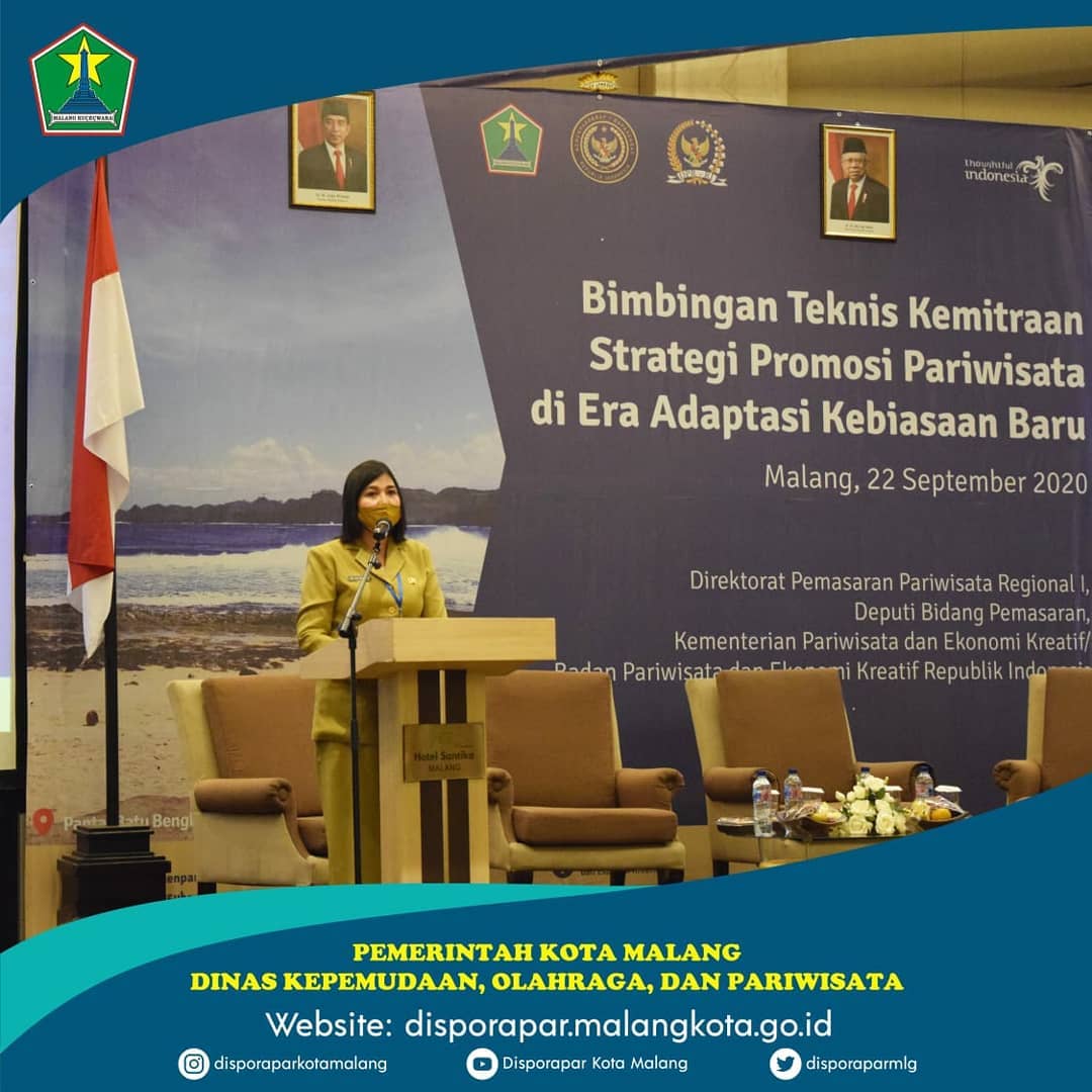 Bimtek Strategi Promosi Pariwisata di Era Adaptasi Kebiasaan Baru