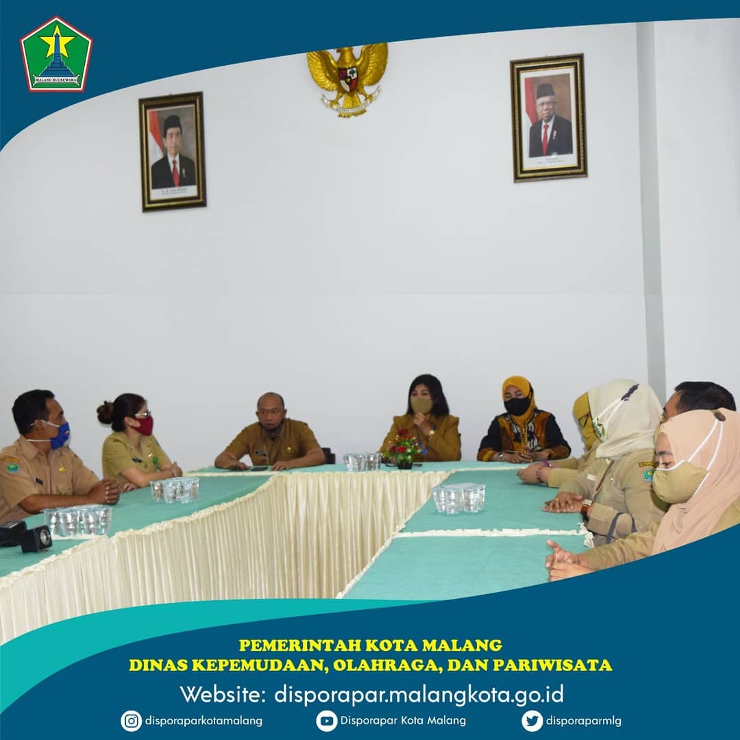 Disporapar mengikuti Zoom Meeting Pengelolaan Gratifikasi yang Digelar Oleh KPK