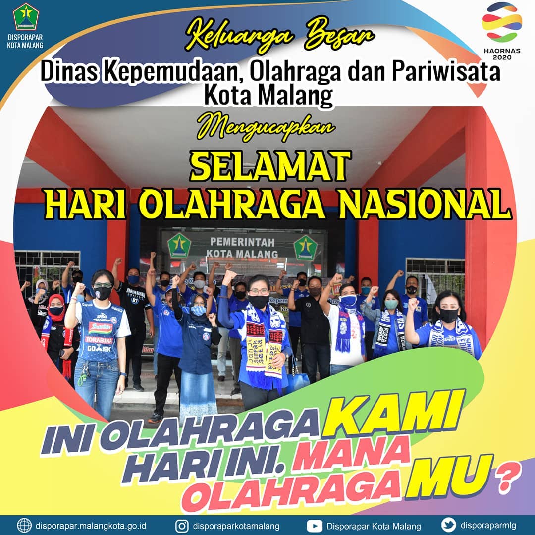 Selamat Hari Olahraga Nasional (Haornas) 2020