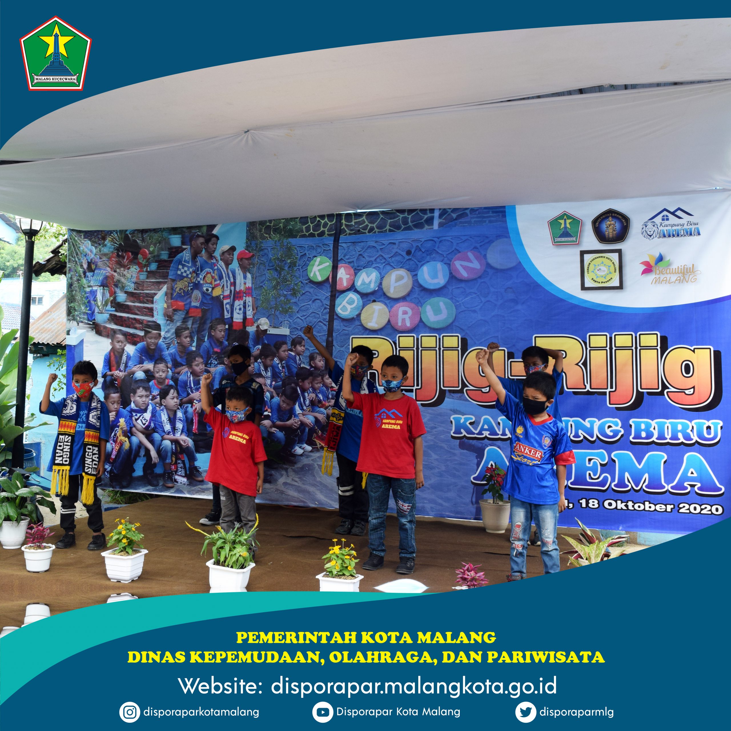 Festival Rijig – Rijig Kampung Biru Arema 2020