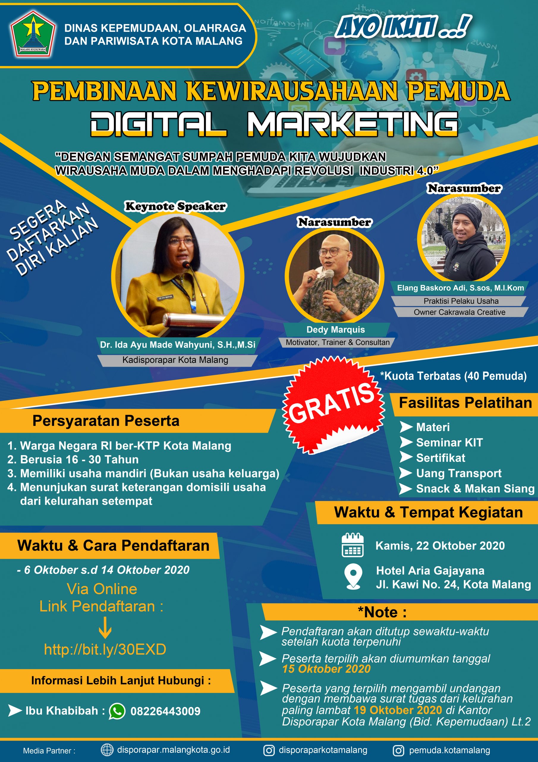 PEMBINAAN KEWIRAUSAHAAN PEMUDA (DIGITAL MARKETING)