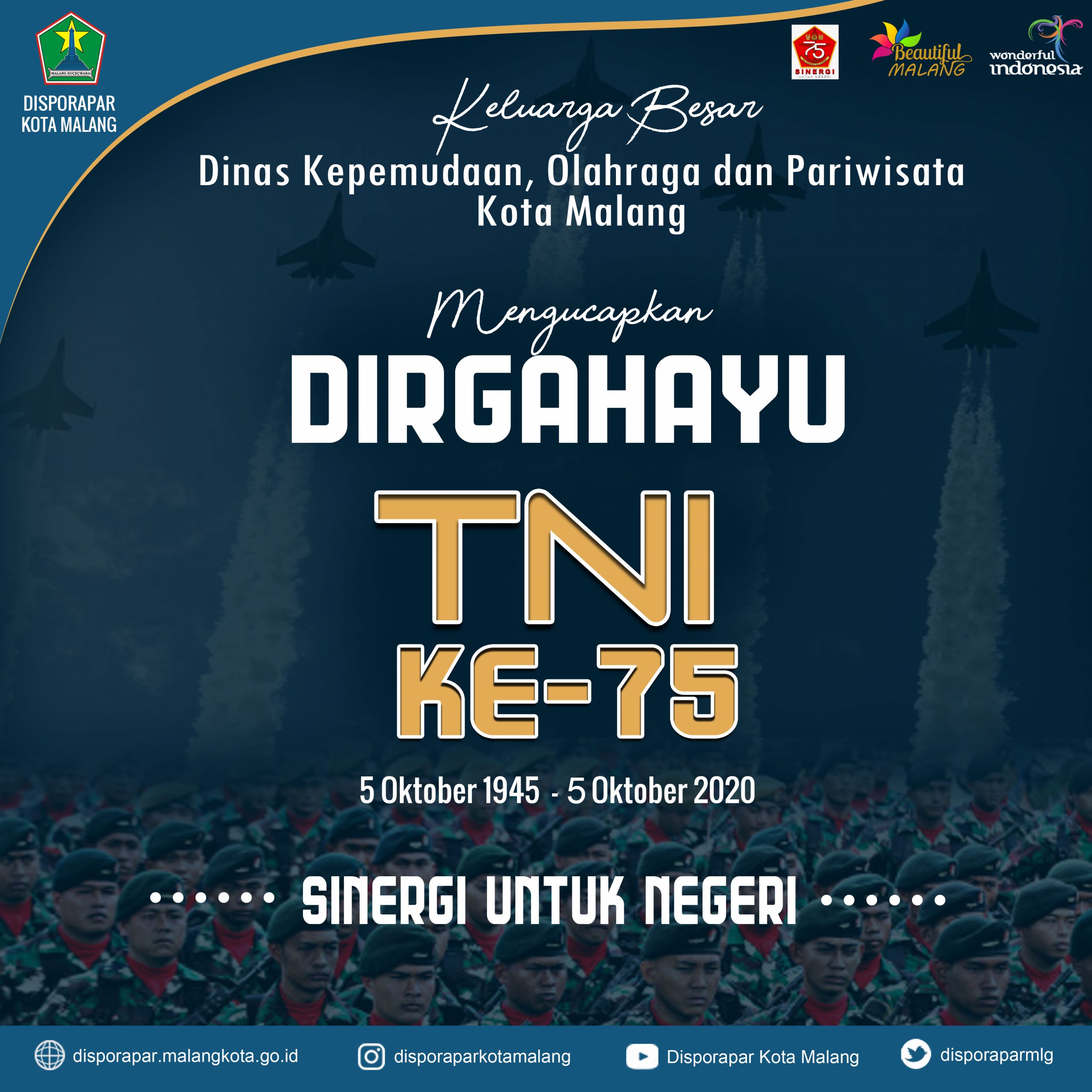 DIRGAHAYU TNI yang Ke-75