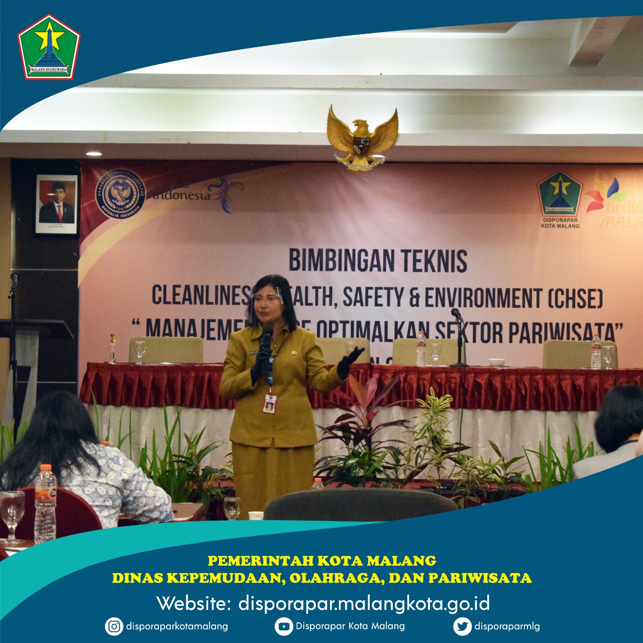 Mimbingan Teknis Clean, Health, Safety & Environment (CHSE)