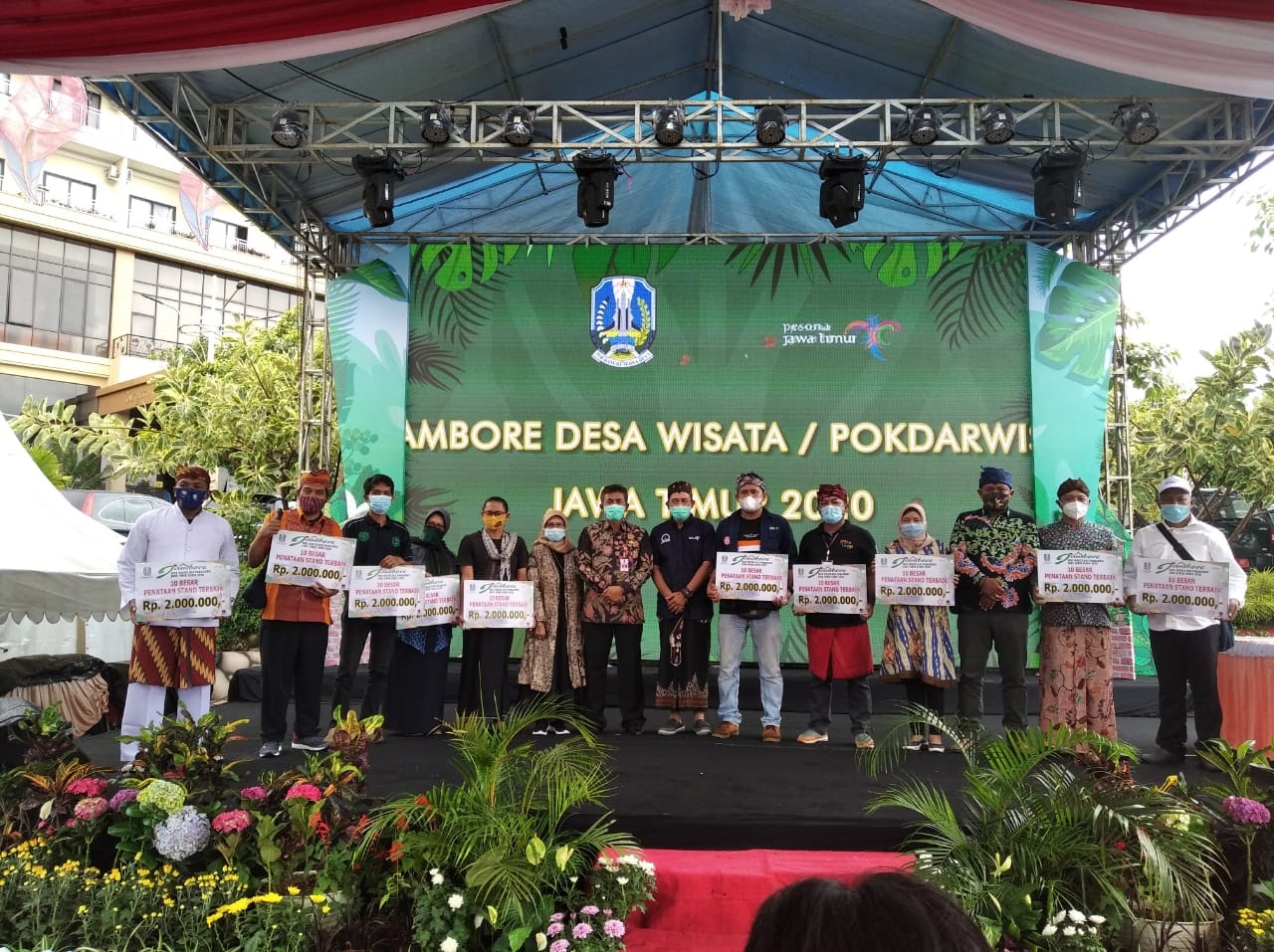 Pokdarwis kota malang masuk Nominasi 10 besar Dalam Event Jambore Desa Wisata 2020