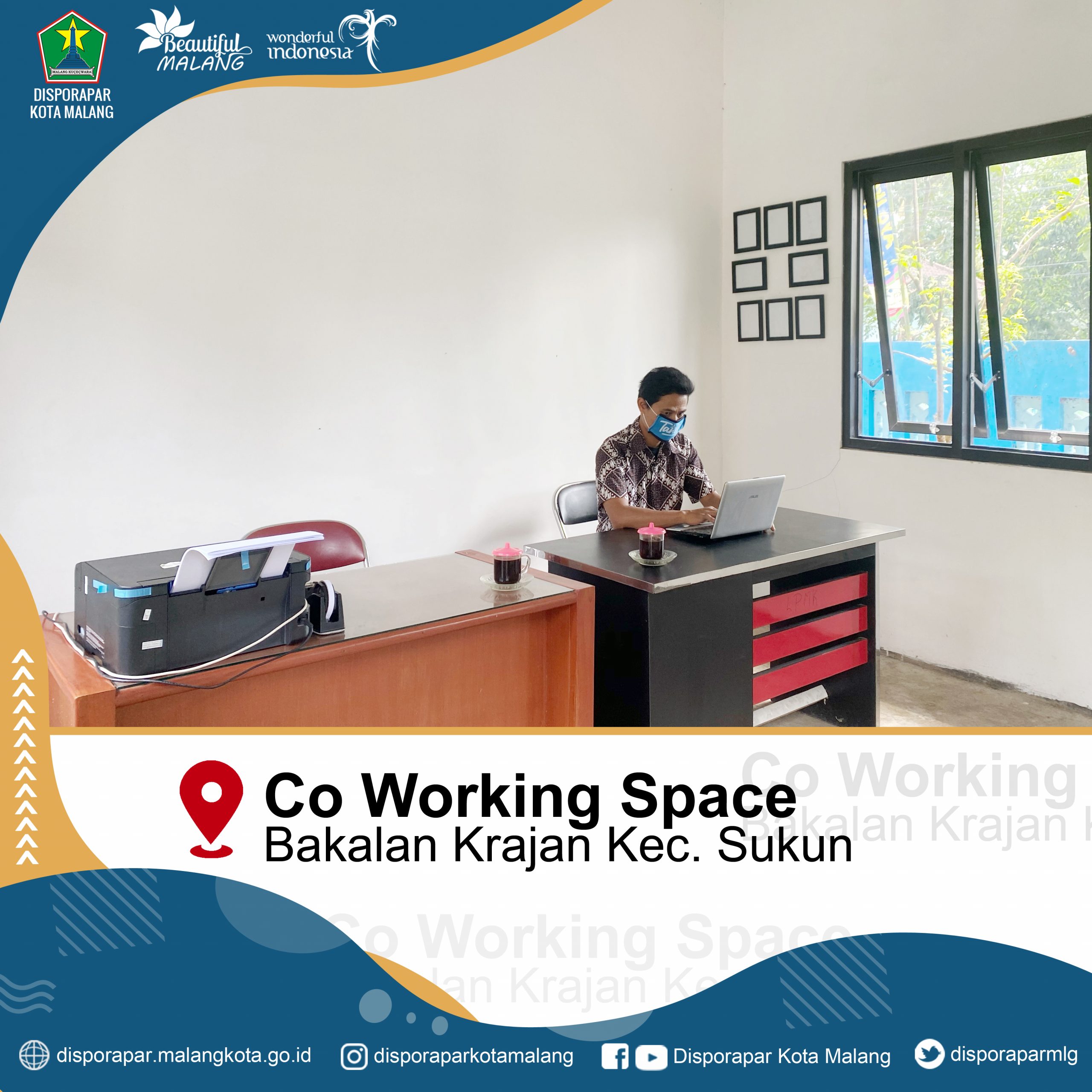 Resmi ! Kini  Co Working Space Pemerintah Kota Malang telah Beroperasi