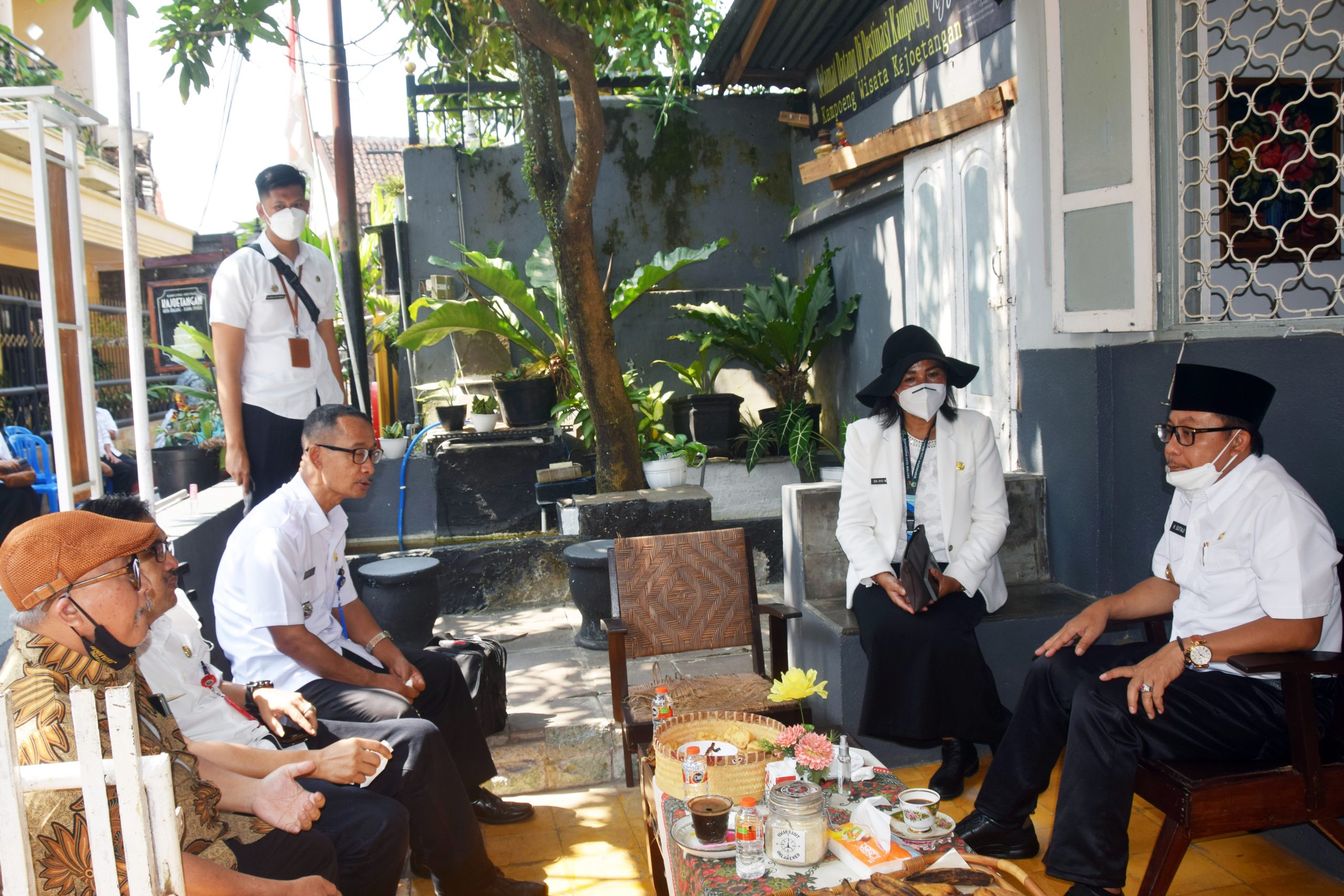 Wali Kota Malang, Drs. H. Sutiaji Kunjungi Destinasi Wisata Kampoeng Heritage Kajoetangan