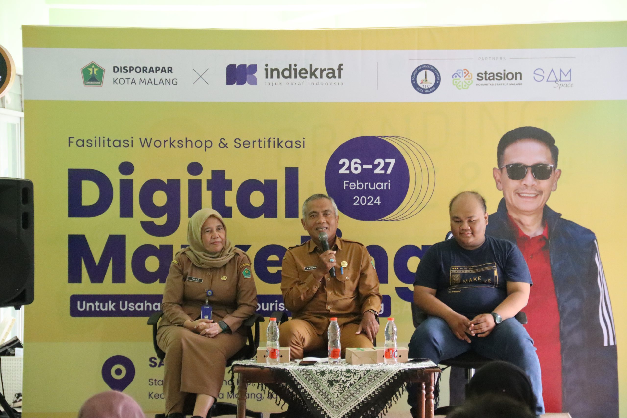 Fasilitasi dan Sertifikasi Digital Marketing Untuk Usaha Pariwisata/Tourism Kota Malang