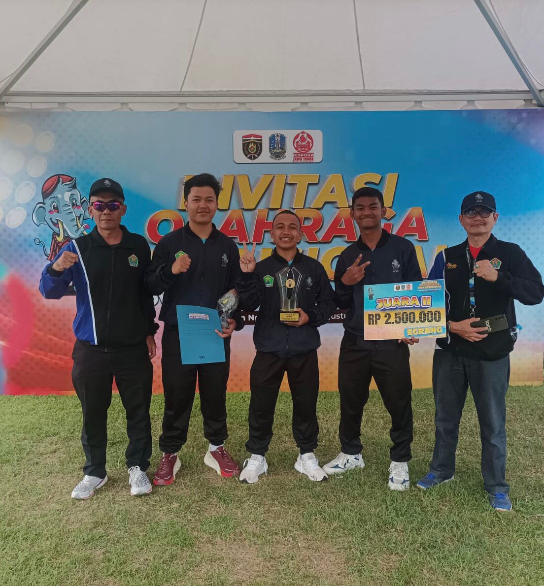 Tim Egrang Kota Malang Raih Juara II Invitasi Otrad 2024